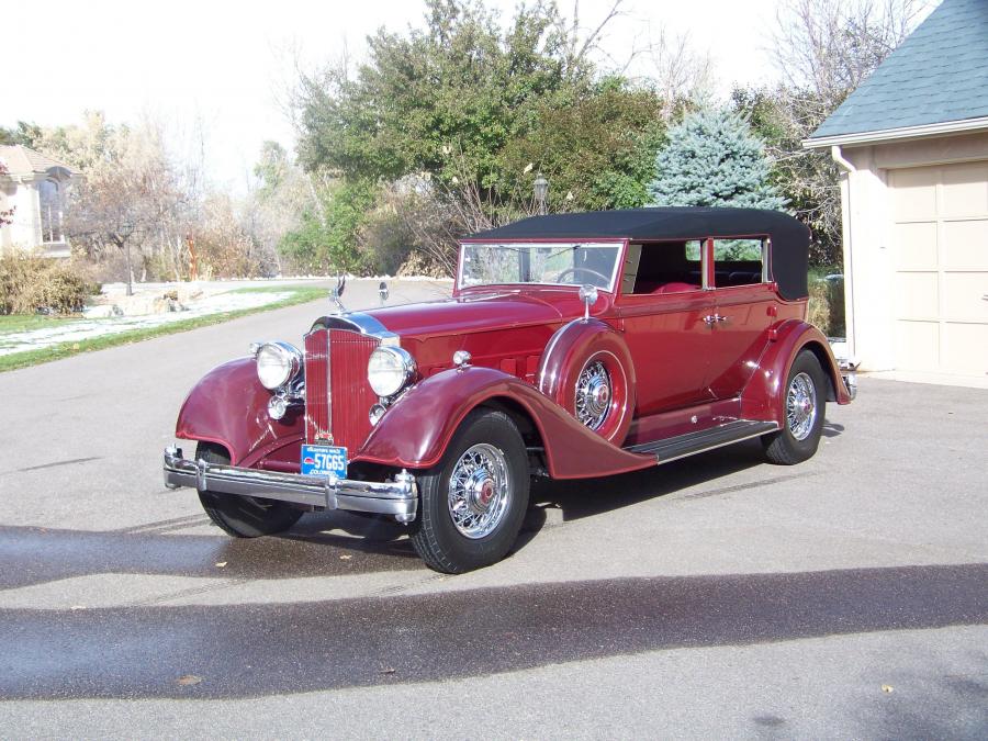 Packard Twelve Convertible Sedan '1934